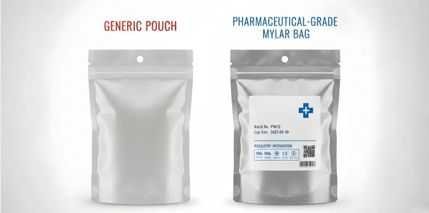 Mylar Bags for Pharmaceuticals (Sterile, Safe, and Compliant)